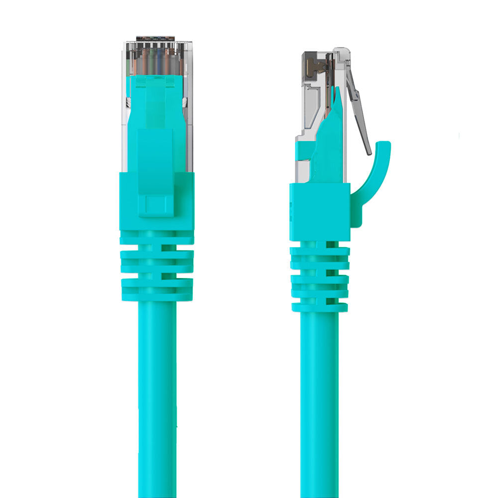 Cruxtec 0.5m CAT6/RJ45 Network Lead Cable LAN Ethernet Internet Cord Green (6 Pack) — image 3