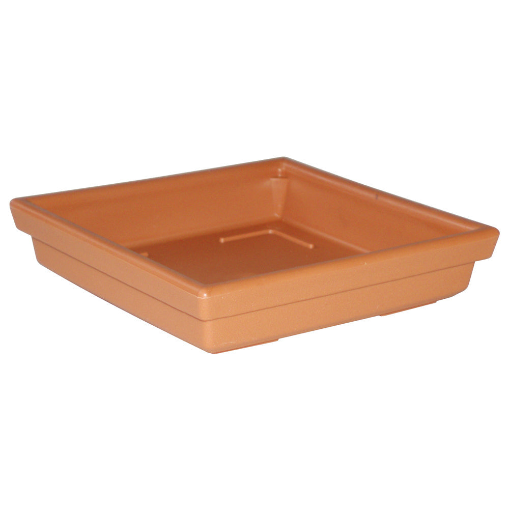 Homeleisure Replicotta Square Saucer Outdoor Decorative Garden Decor — 100mm