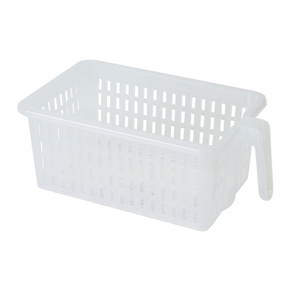 Homeleisure Home Leisure Fridge Basket Small Clear Kitchen Cooking Home Organisation