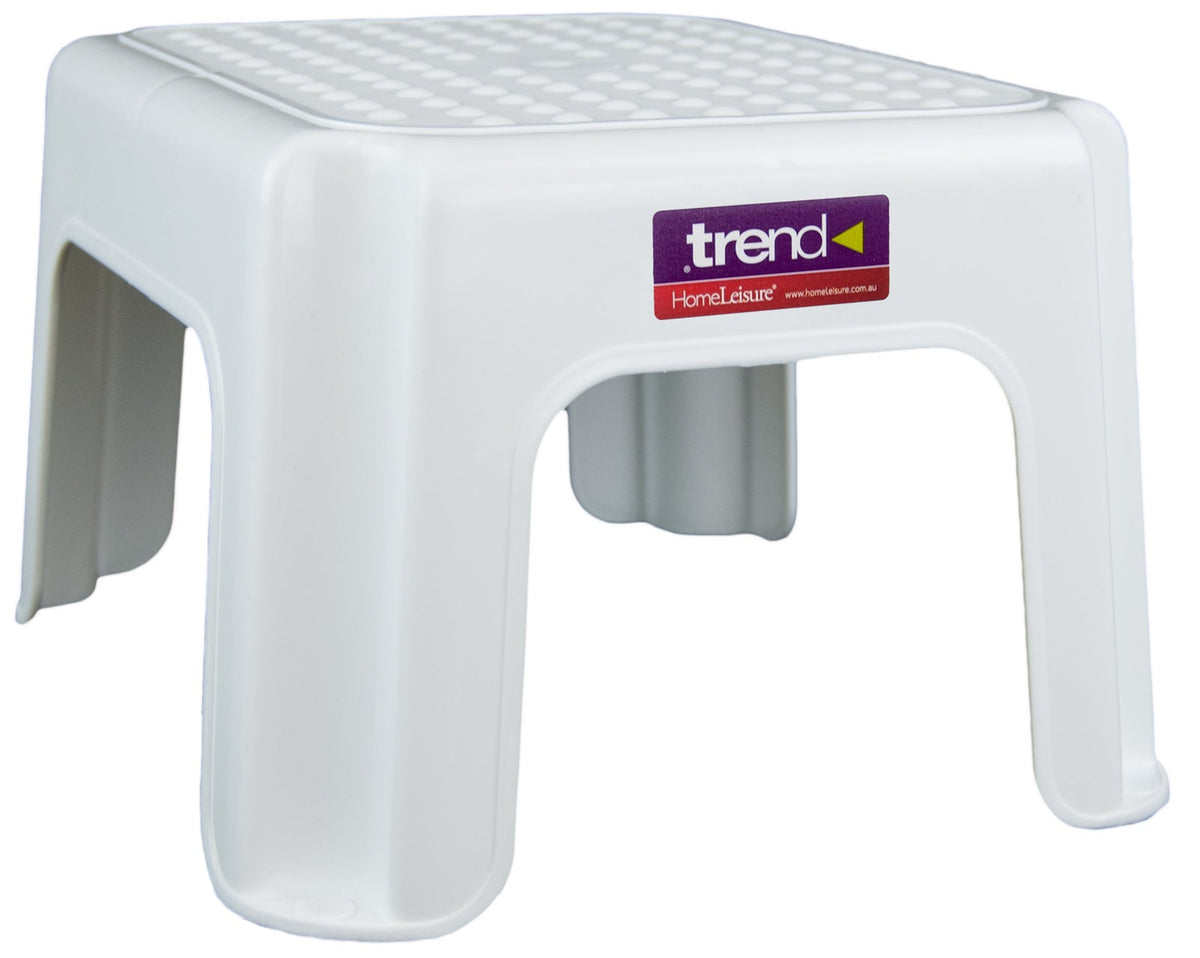 Homeleisure Plastic Stepping/Foot Stool Kids/Children Step-Chair Portable WHT