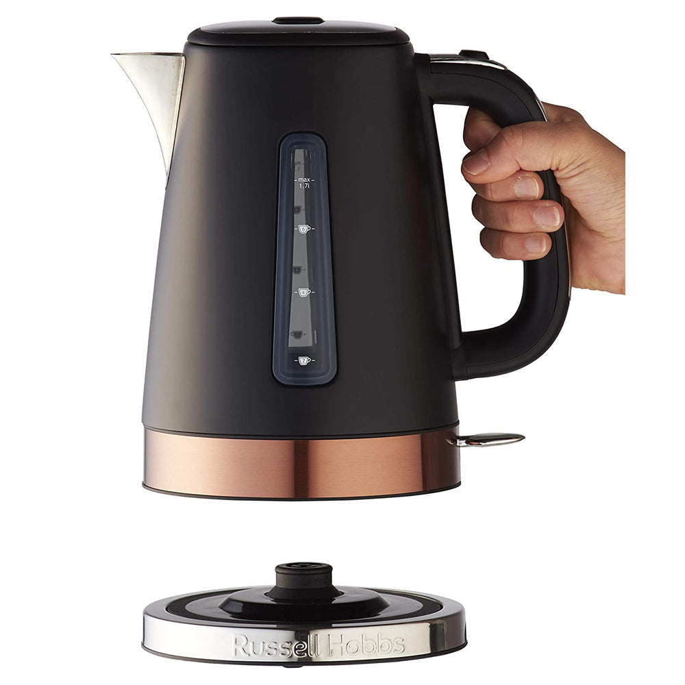 Russell Hobbs RHK92COP Electric Brooklyn 1.7L Kettle Water Boiler Jug Copper — image 2