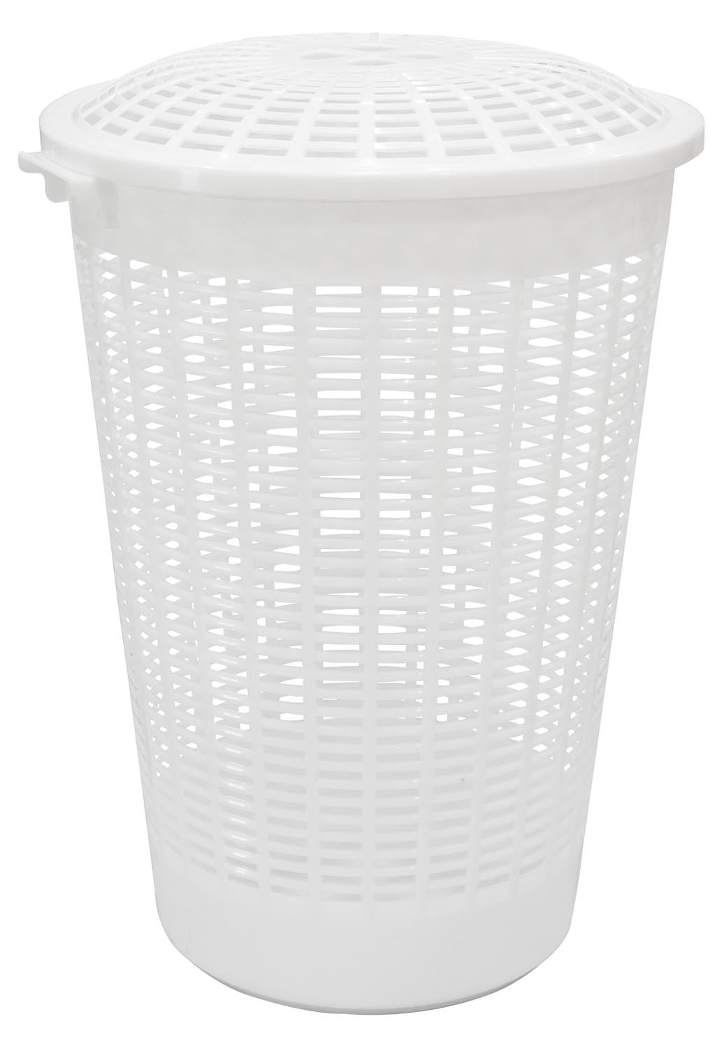Homeleisure Home Leisure Linen Hamper 62L White Laundry Cleaning Home Organisation