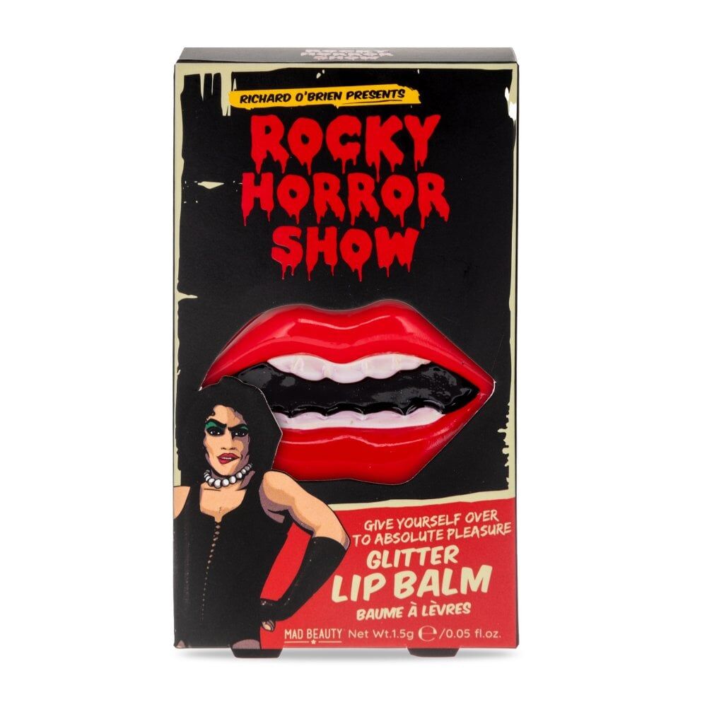 Rocky Horror Show Cherry Tinned Scented Moisturising Glitter Lip Balm
