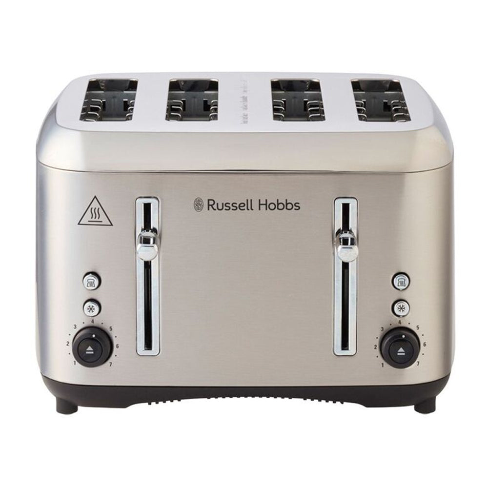 Russell Hobbs RHT514BRU Addison 4 Slice Toaster 1670W Brushed Stainless Steel — image 2