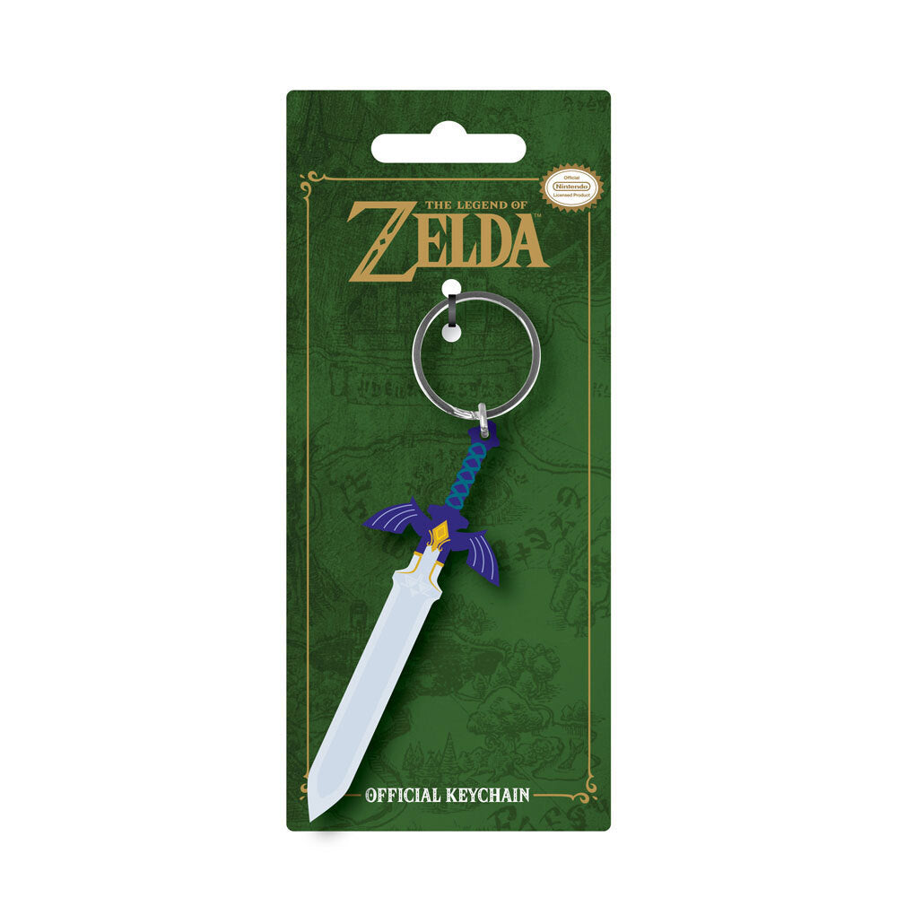 The Legend of Zelda Master Sword Rubber PVC Collectable Keychain/Keyring