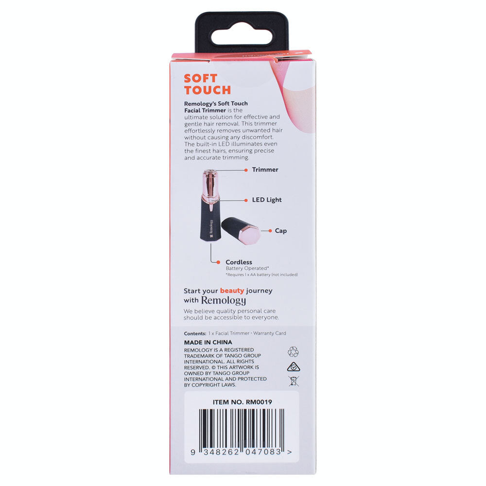 Remology Cordless Electric Soft Touch Facial Hair Remover Trimmer — image 2