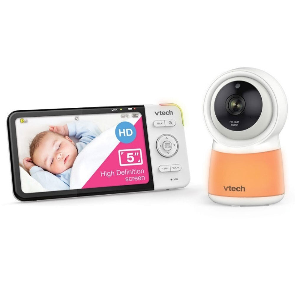 Vtech 5 Inch Smart HD Video Baby Camera Monitor With Remote Access 1080p