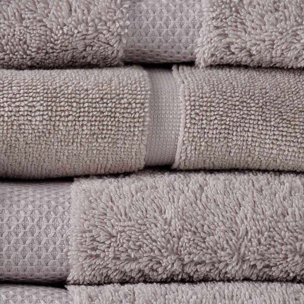 Canningvale Royal Splendour Home Decor Bathroom Bath Towel Set Storm Grey (8 Pieces) — image 2