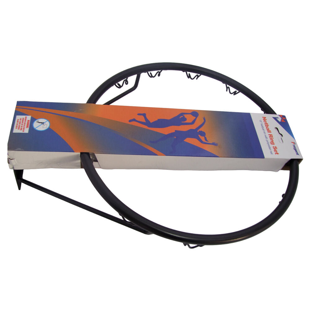 Regent Training Shoot Sports 15in Basketball Hoop Ring Set w/ Net & 10 Hooks — image 2