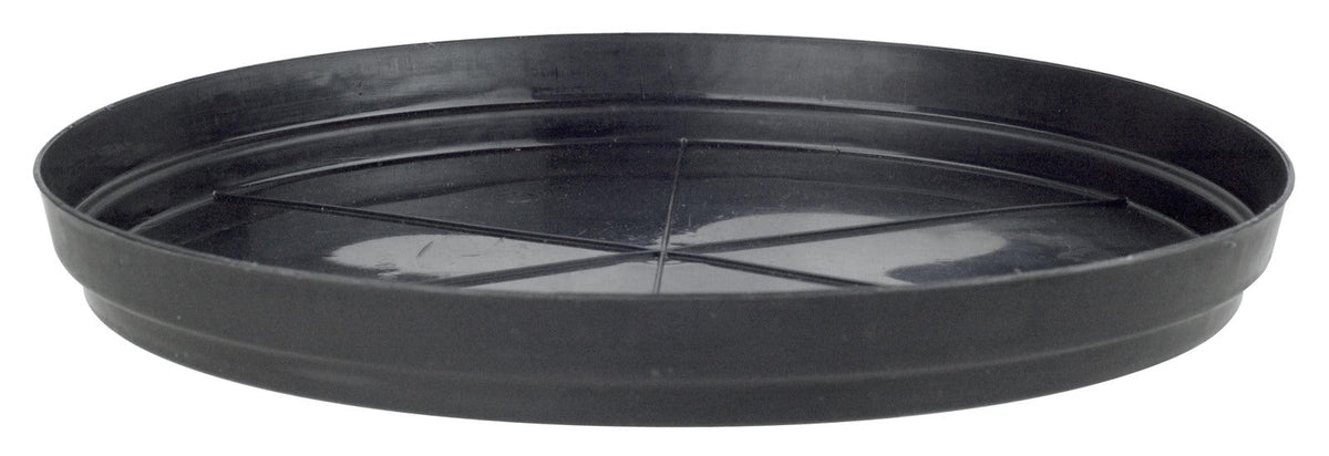 Homeleisure Reko Saucer to Suit 510mm Planter Black Decorative Garden Decor