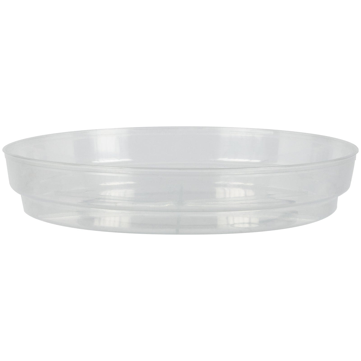 Homeleisure Reko Saucer to Suit 100mm Planter Clear Decorative Garden Decor