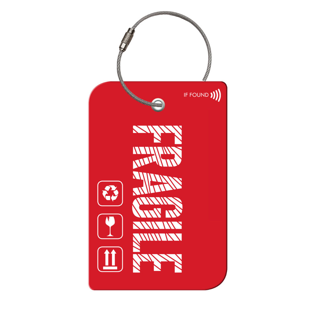 Retreev w/ QR Luggage Suitcase Name Card Fragile Travel Bag Smart Tag