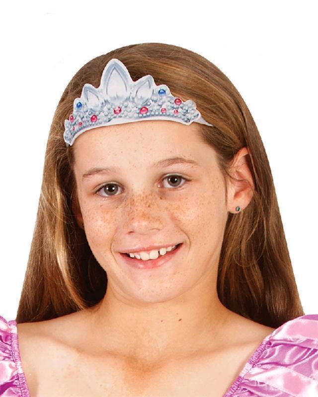 Disney Tangled Girls Princess Rapunzel Fabric Tiara/Crown Costume Accessory