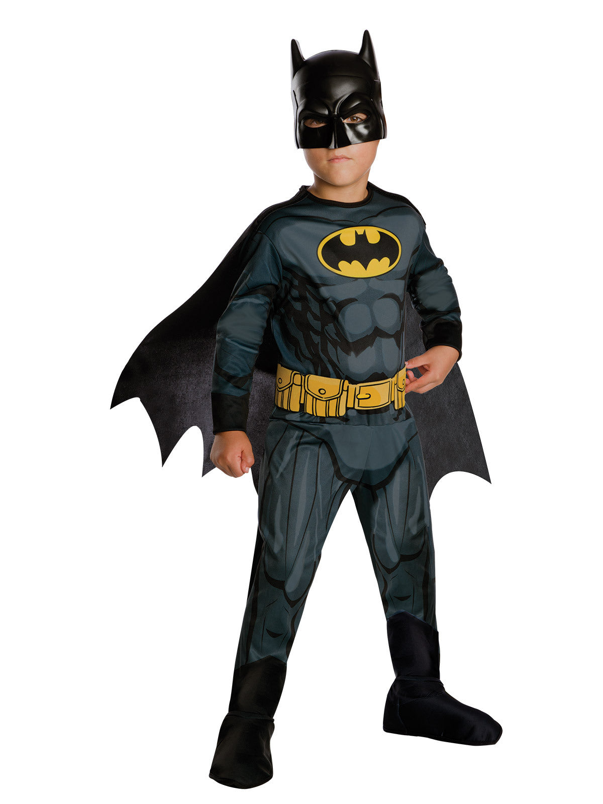 DC Comics Batman Classic Kids Boys Dress Up Halloween Party Costume Size 6-8