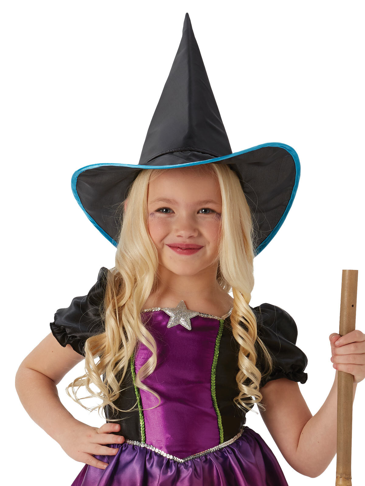 Rubies Ombre Witch Spooky Girls Fancy Dress Up Party Costume Set Size 9-10 YRS — image 2