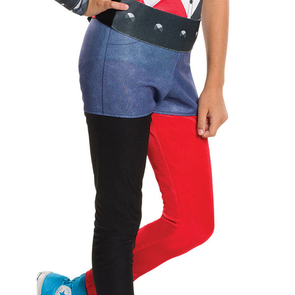 DC Comics Harley Quinn Dcshg Kids Classic Dress Up Halloween Party Costume 6-8y — image 3