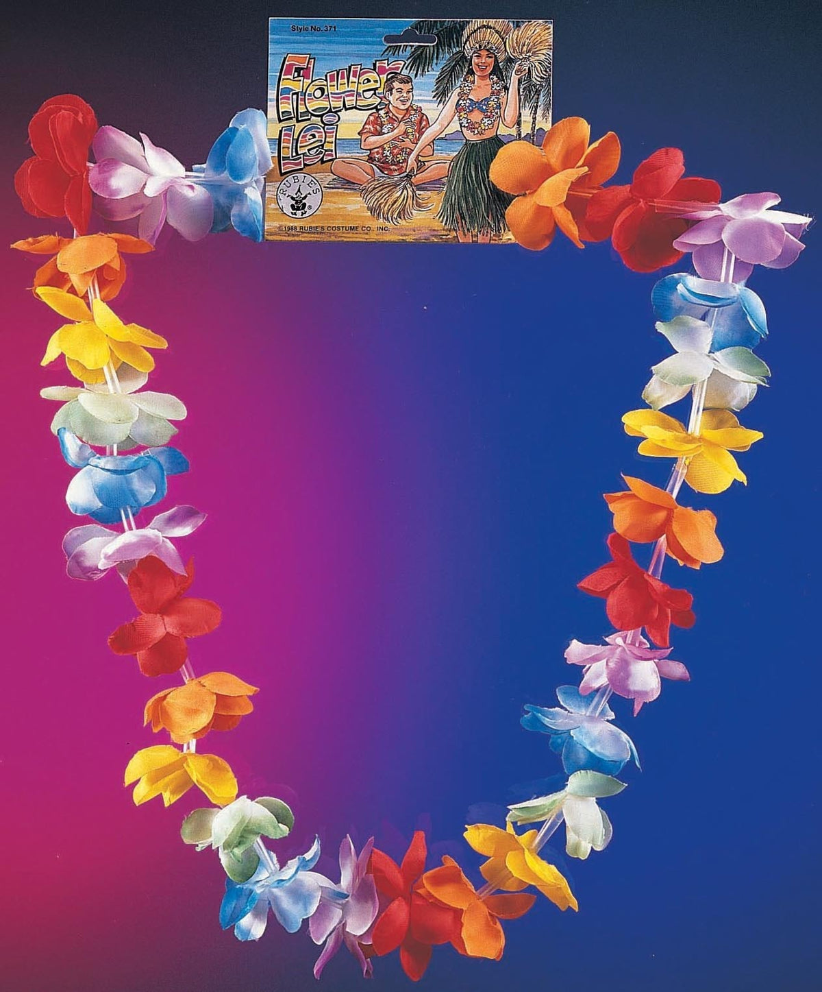 Rubies Hawaiian Flower Leis Necklace/Garland Hula Luau Beach Party Costume Accessory — image 2