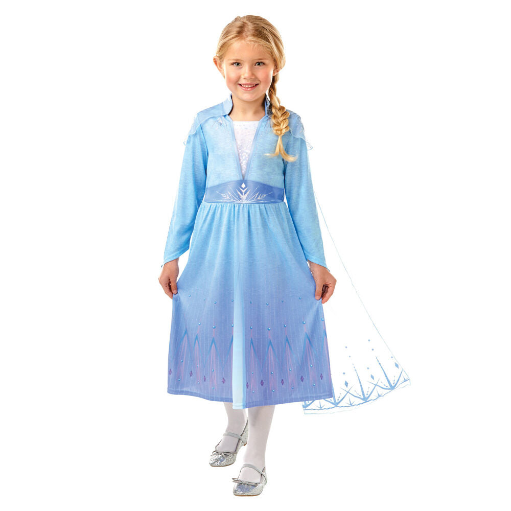 Rubies Elsa Frozen 2 Disney Princesses Girls Fancy Dress Up Costume Size 3-5 YRS