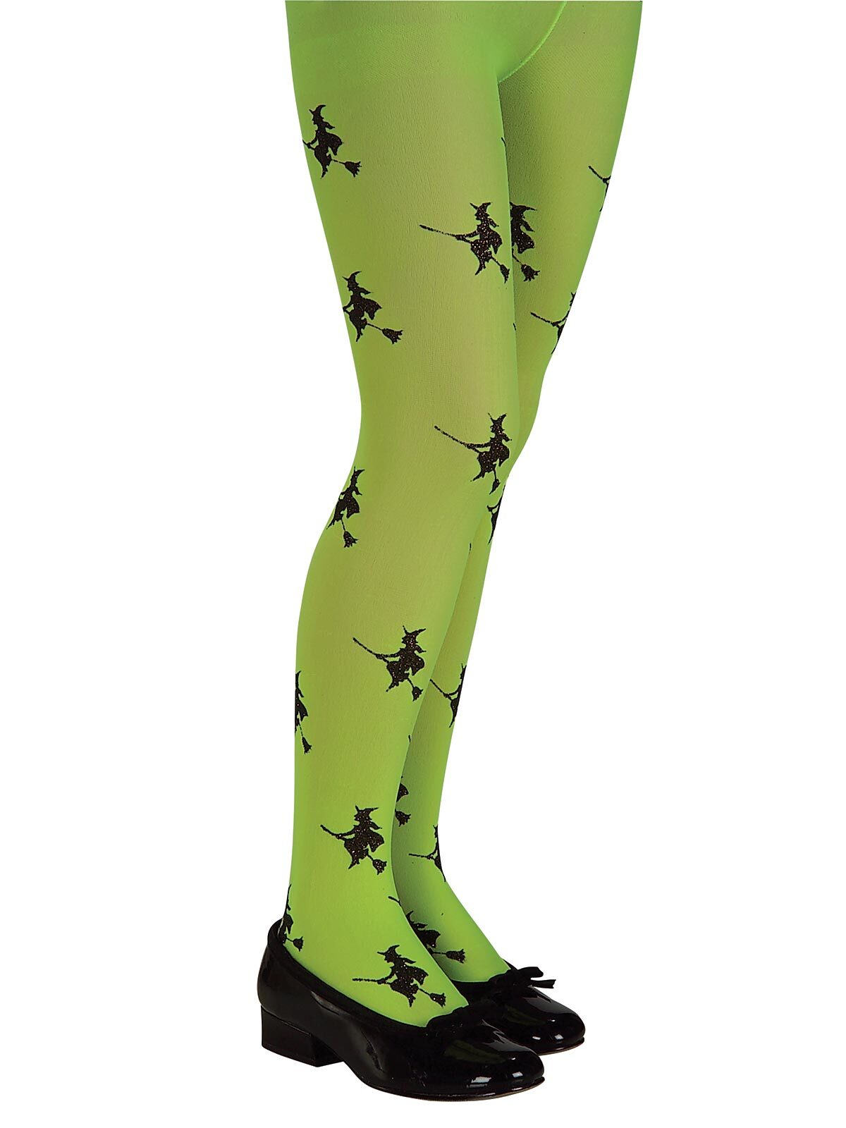 Rubies Glitter Witch Tights Kids/Children Halloween Dress Up Party Costume Small Green