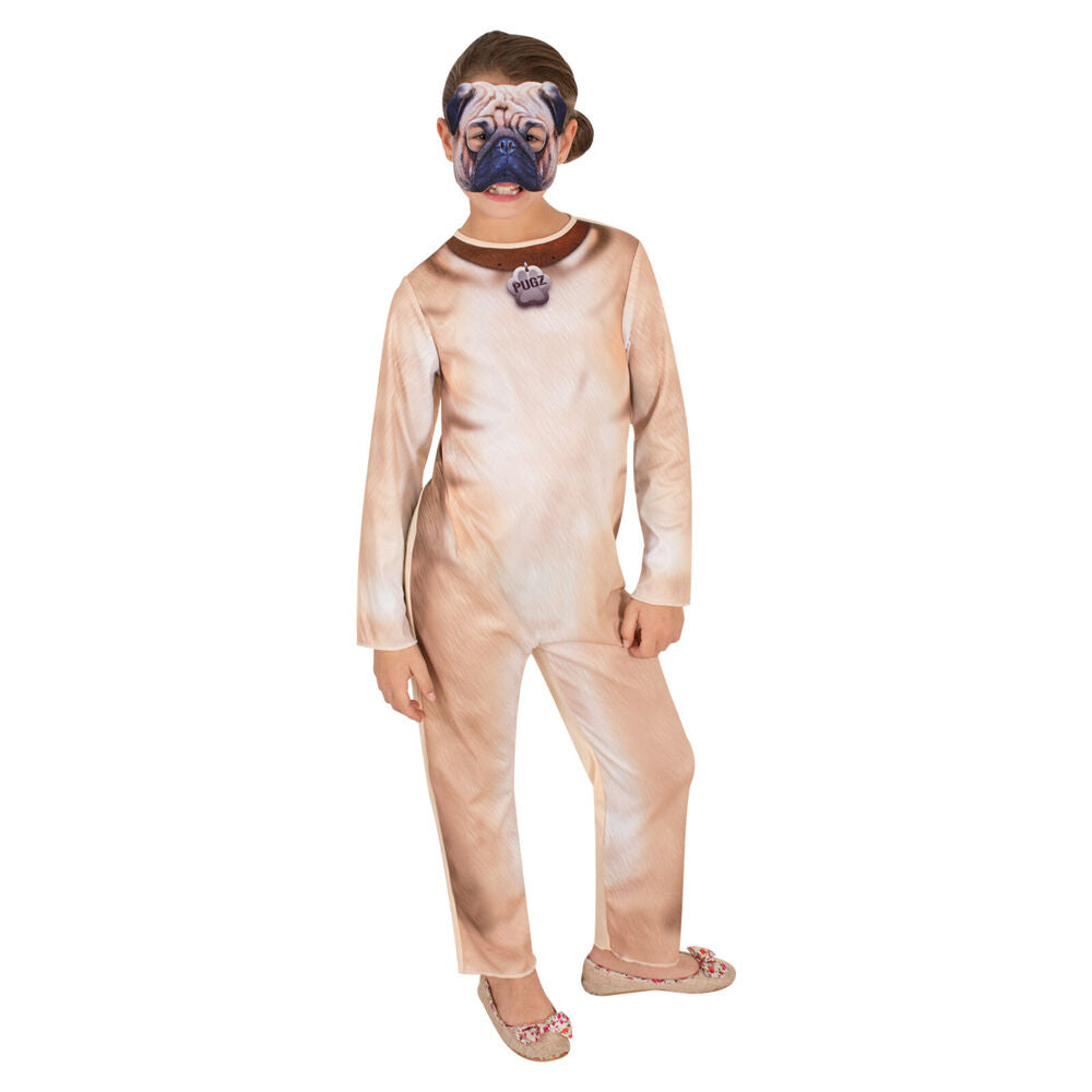 Rubies Pug Dog Unisex Dress Up Halloween Party Costume Jumpsuit Outfit Size 3-5y — image 2