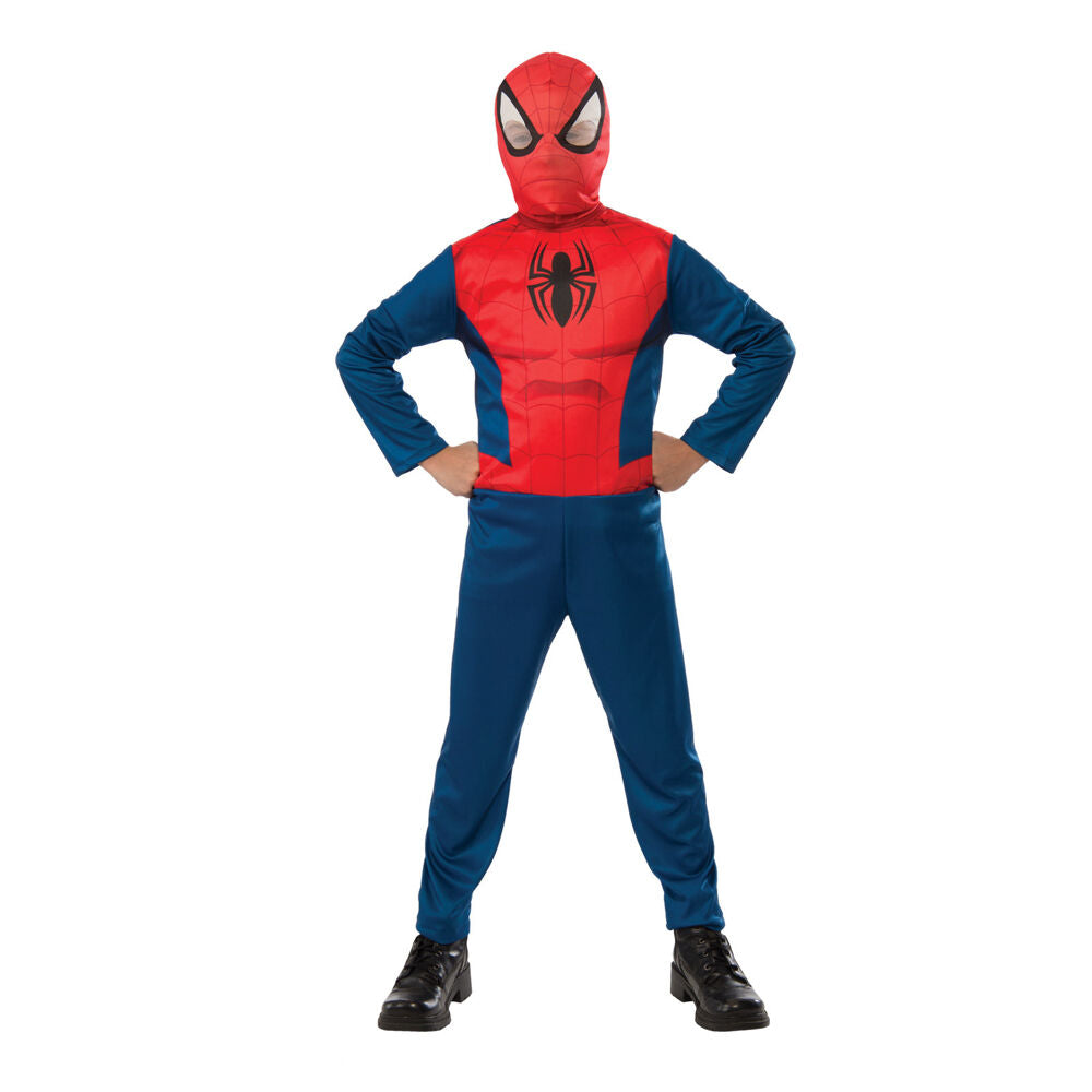 Marvel Disney Spider Man Opp Kids/Boys Dress Up Party Costume Jumpsuit Size 3-5