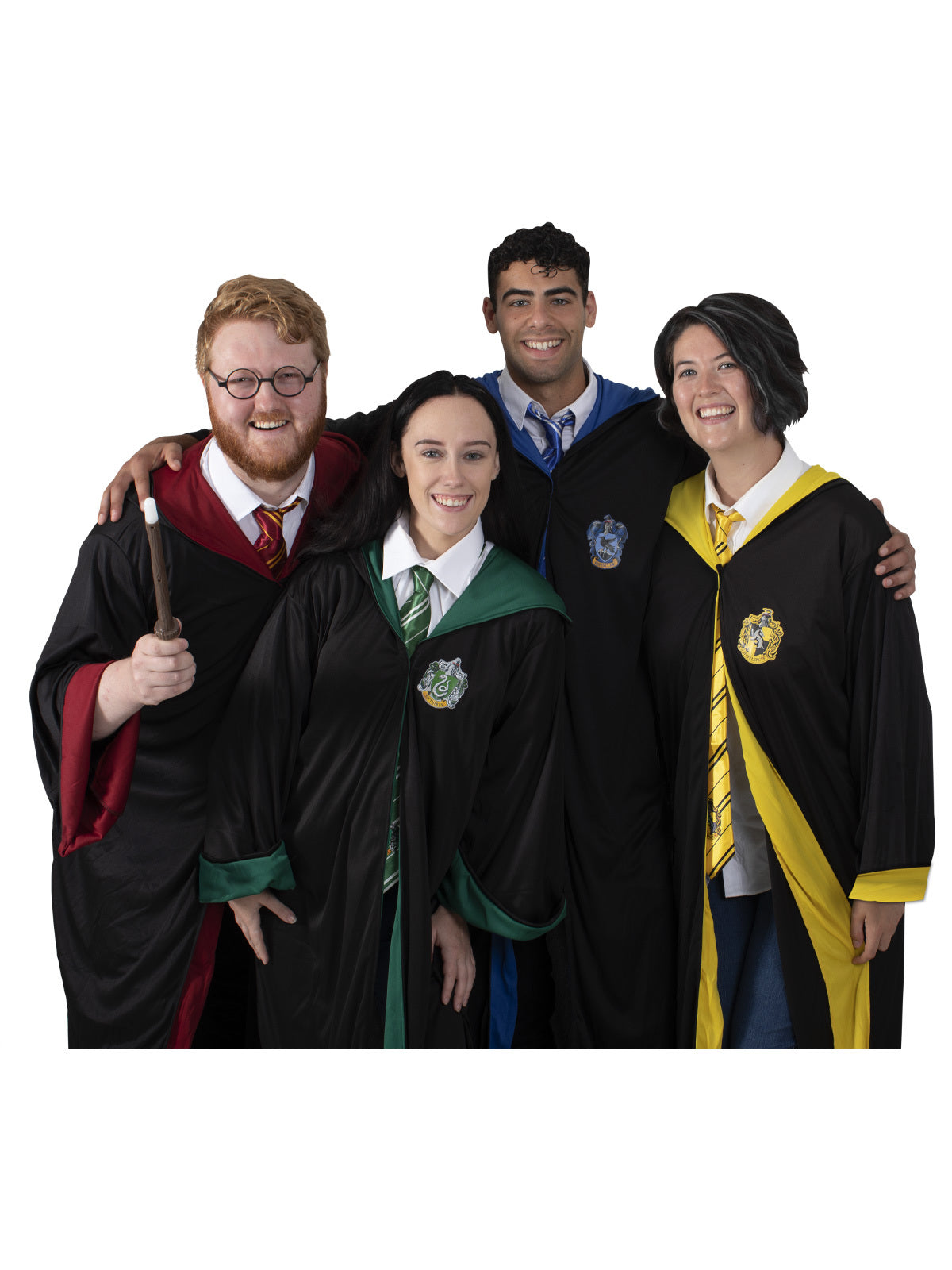 Disney Harry Potter Slytherin Hooded Hogwarts Adult Wizard Robe Party Costume Size STD — image 4