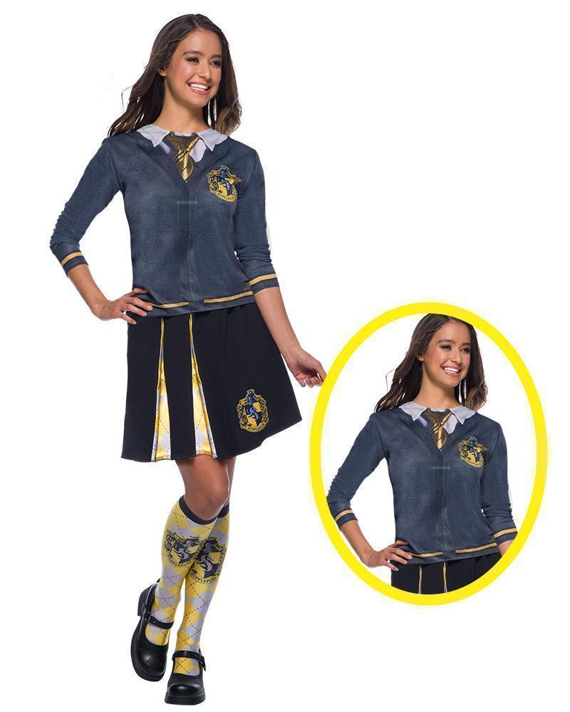 Harry Potter Hufflepuff Womens/Ladies Dress Up Character Party Costume Size L