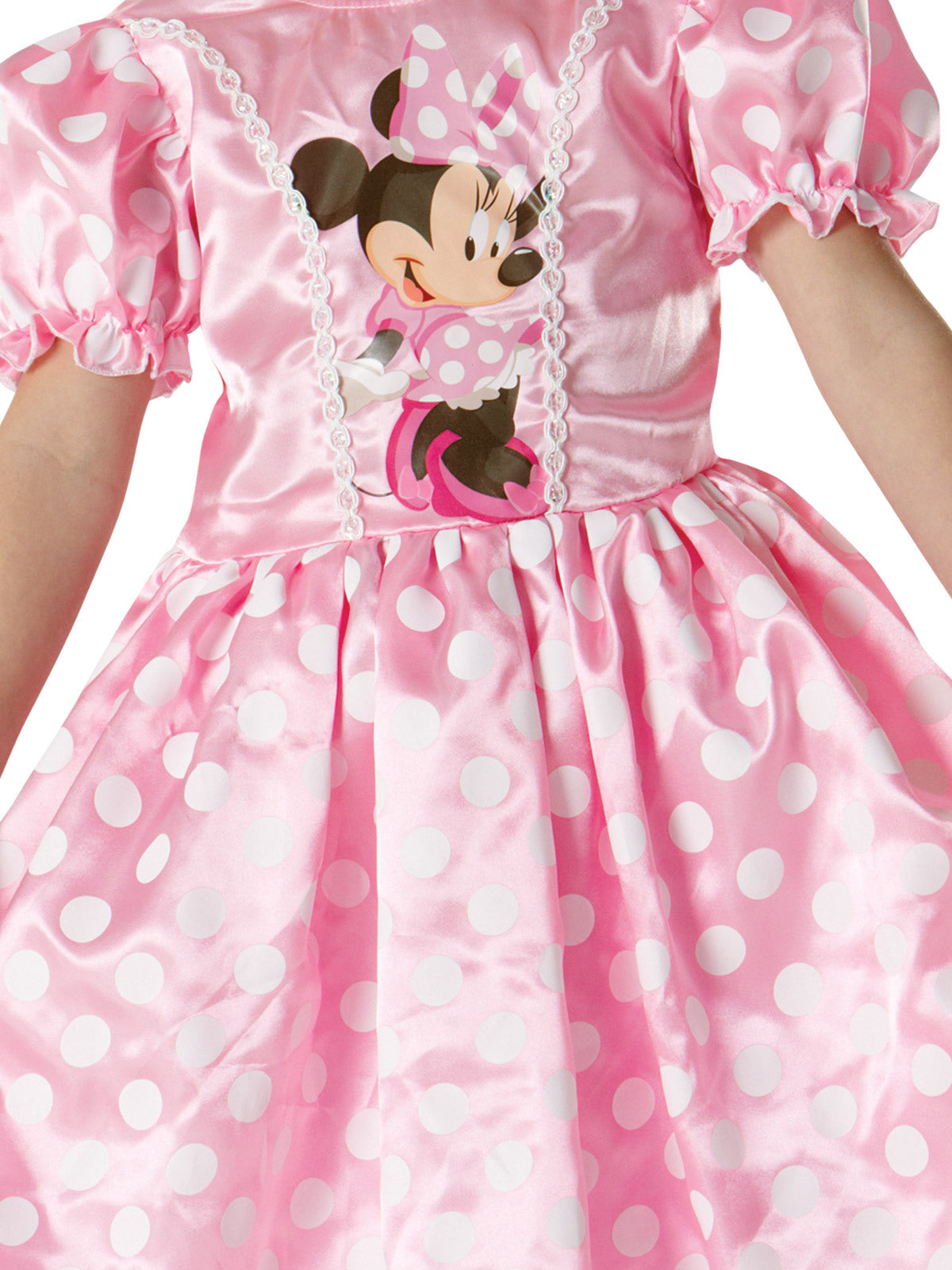 Disney Minnie Mouse Classic Pink Dress Up Halloween Party Kids Costume Size 3-5 — image 2