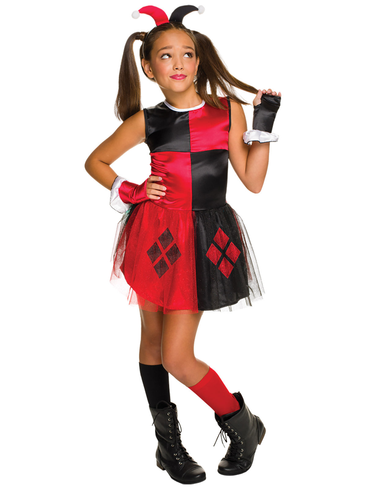 DC Comics Harley Quinn Tutu Batman Childrens/Kids Dress Up Costume Size 3-5