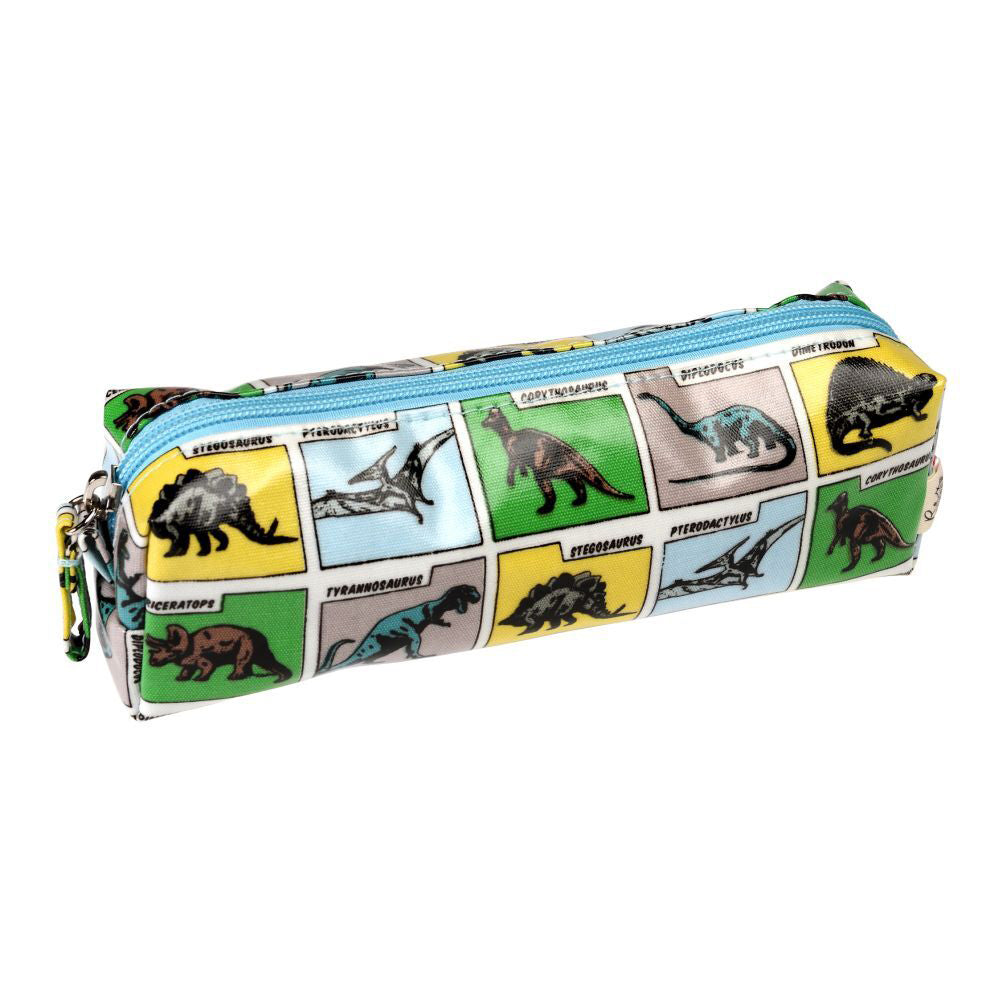 Rex London Pencil Case w/ Zipper Stationery Organiser 21cm Prehistoric Land — image 2