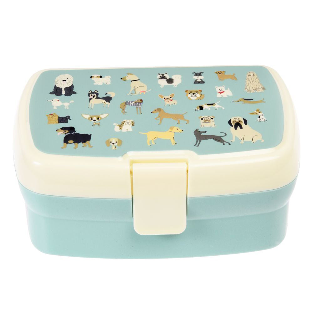 Rex London Kids/Children Plastic Lunch Box Rectangle 17x13cm Best In Show