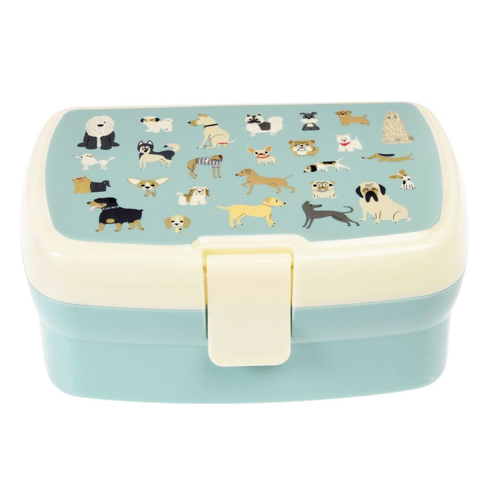 Rex London Kids/Children Plastic Lunch Box Rectangle 17x13cm Best In Show (2 Pack) — image 2