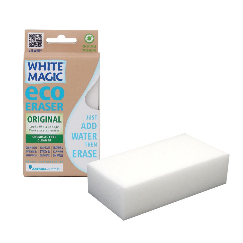 White Magic Home/Floor/Wall/Door Original Eco Eraser Sponge Marks/Scuffs Cleaner