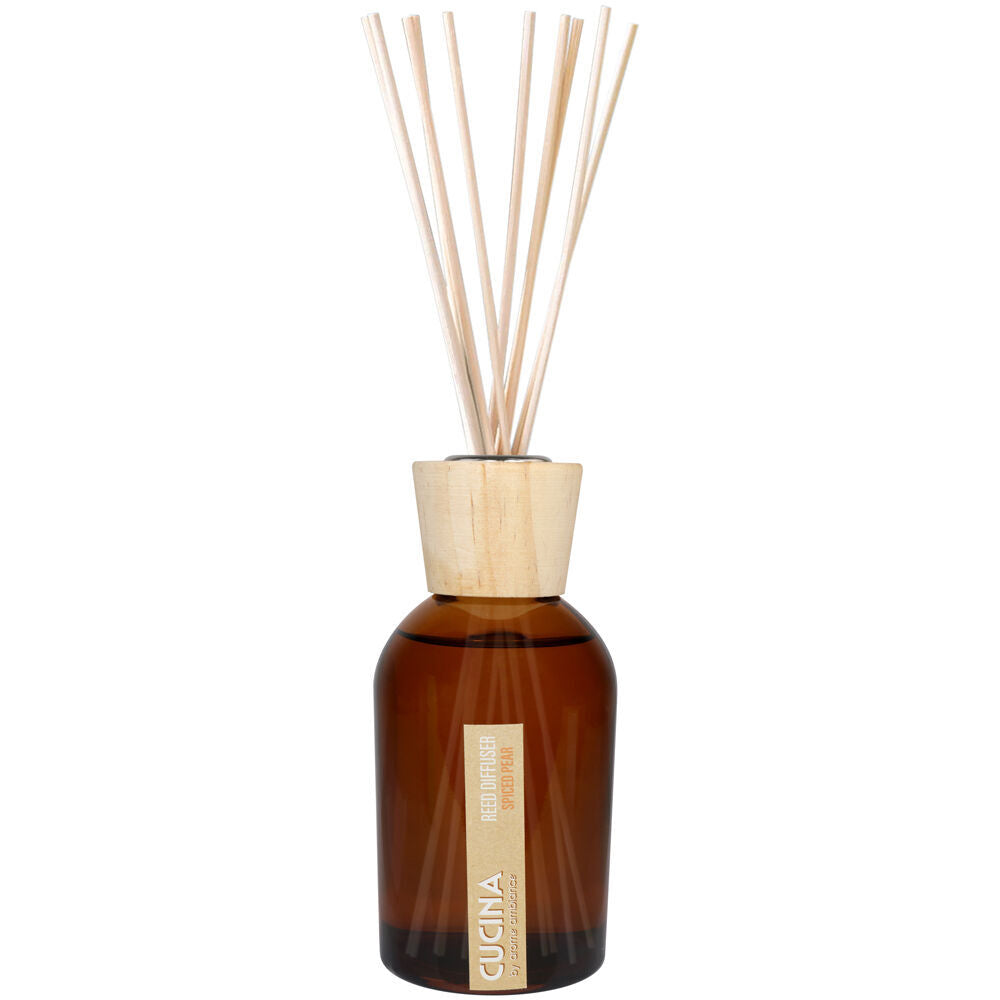Arome Ambiance Cucuna Diffuser Spiced Pear Fragrance Oil w/ 8 Reeds 200mL (2 Pack) — image 2