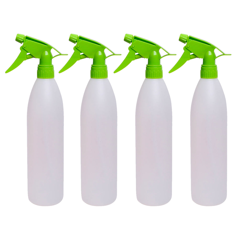 Sabco Trigger Action 750ml Plastic Squeeze Trigger Home Cleaning Spray Bottle (4 Pack)
