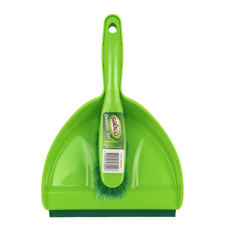 Sabco Compact Dustpan/Broom Home/Office Cleaning Brush Set Easy Storage Tool — image 2