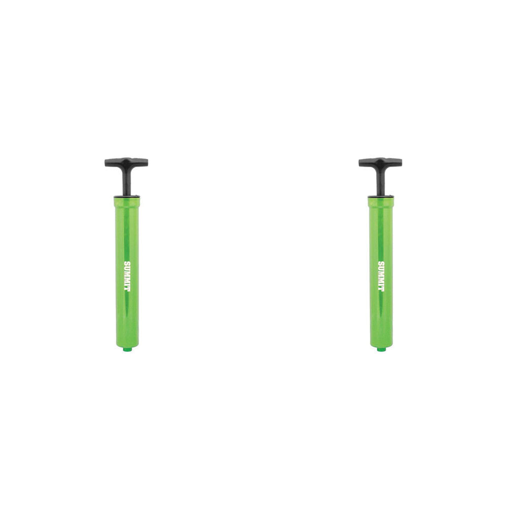 Summit Global Classic Single Action Ball Pump w/ Needle 12 inch Assorted (2 Pack)