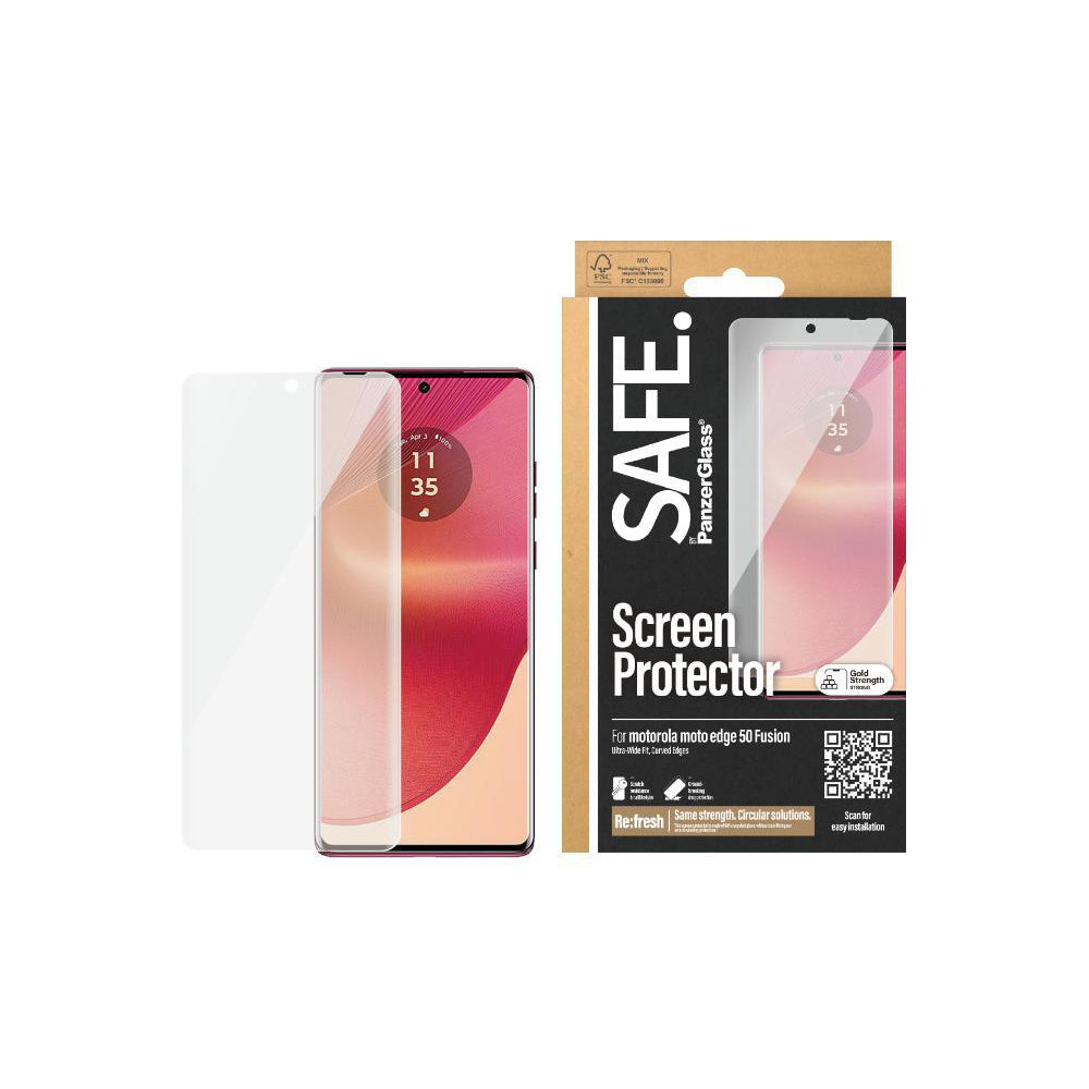 Panzerglass SAFE Screen Protector For Motorola Edge 50 Fusion UltraWide Fit — image 2
