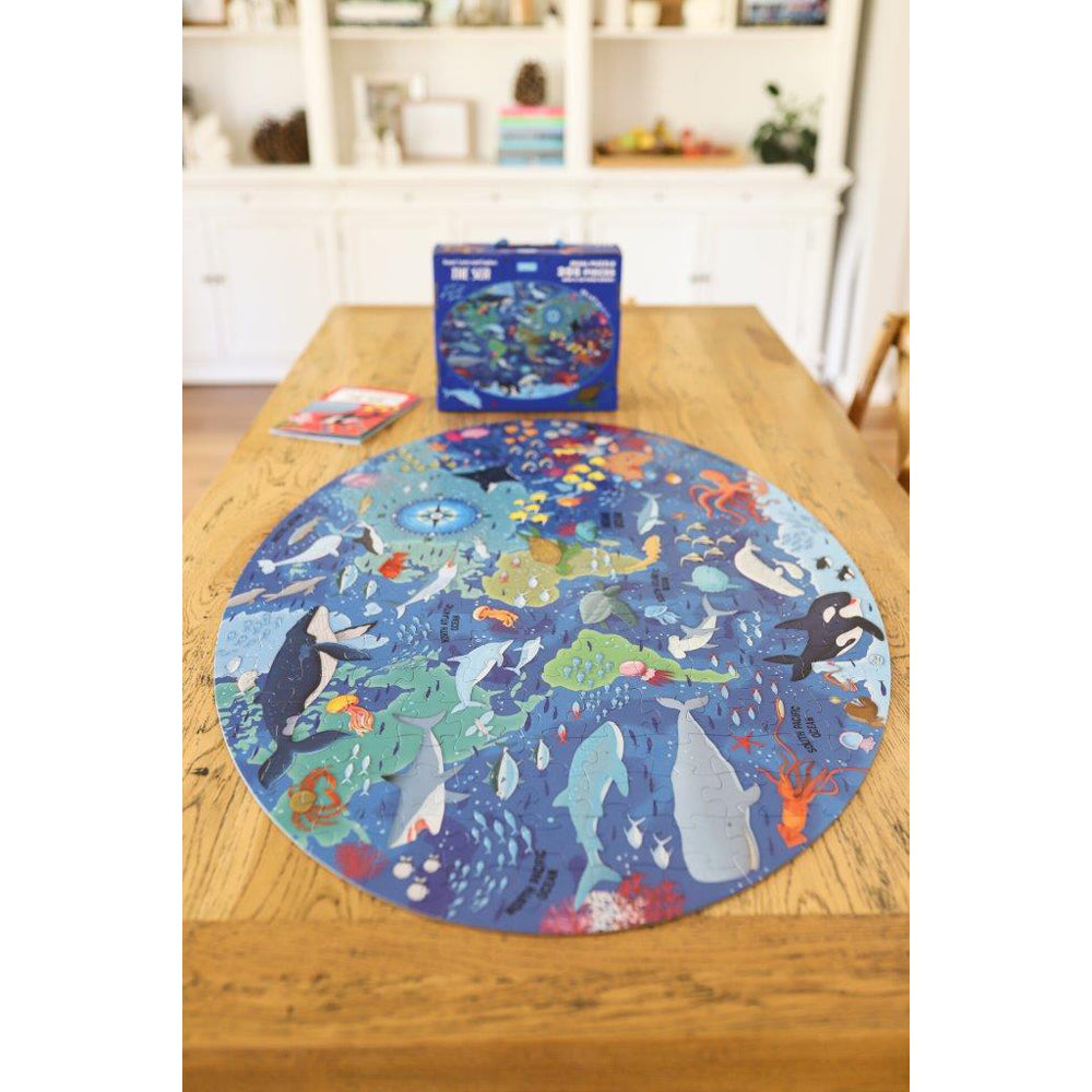 Sassi Junior The Sea Educational Jigsaw Puzzle & Book Game Set Kids 6y+ (205 Pieces) — image 3