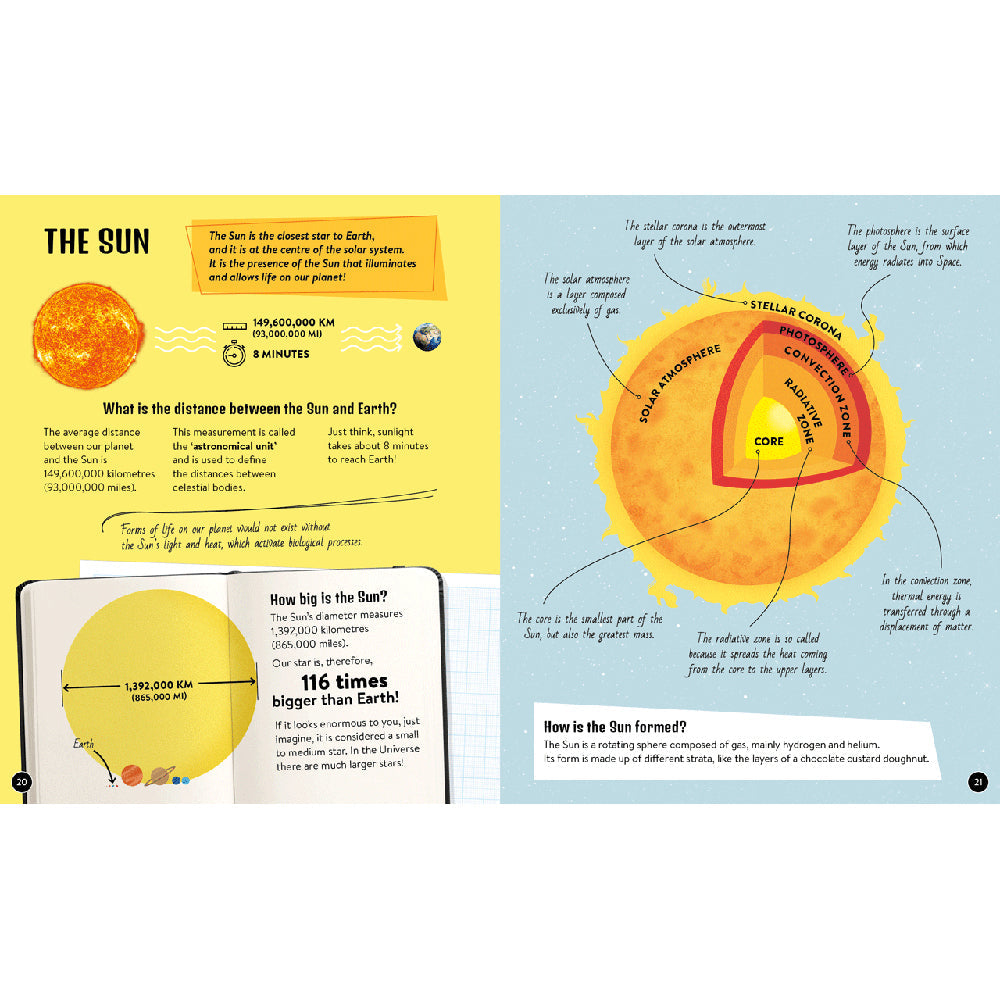 Sassi What How & Why Kids/Children Fun Reading/Learning Space Book & Poster 6y+ — image 2