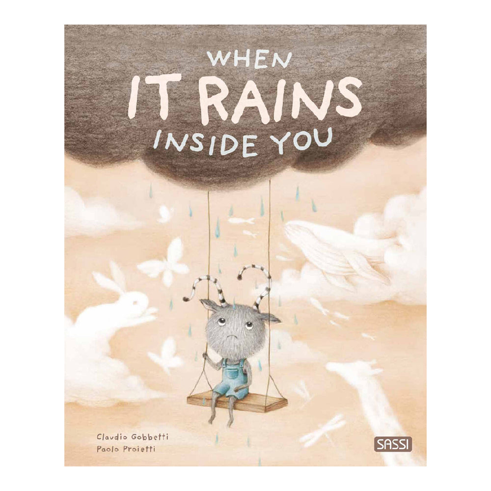 Sassi Story Telling Book Kids/Children Fun Reading When it Rains Inside You 5y+