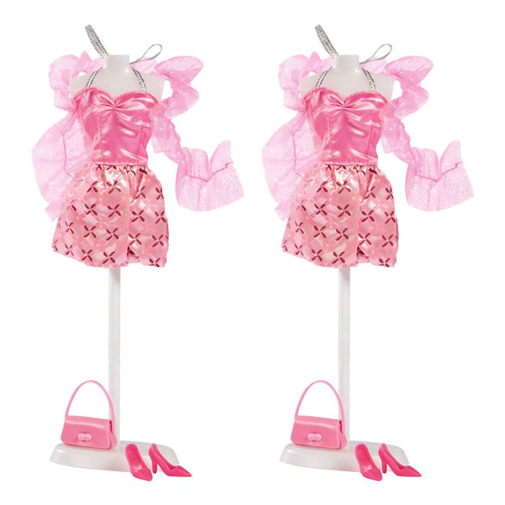 Steffi Love Glam Party Outfit Clothes Set For Girl Dolls Kids Toy Assort 3y+ (2 Pack)
