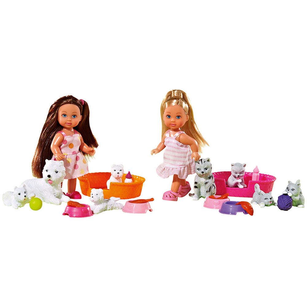 Simba Evi Love Animal Friends Doll Playset Assorted Kids Imaginative Toy 3y+