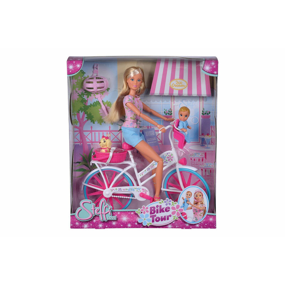 Simba Steffi Love Bike Tour Doll Playset Kids/Children Imaginative Fun Toy 3+