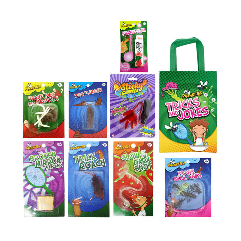 Tricks & Jokes Showbag Tricks & Jokes Prank Kids Fun Practial Joke Mini Showbag