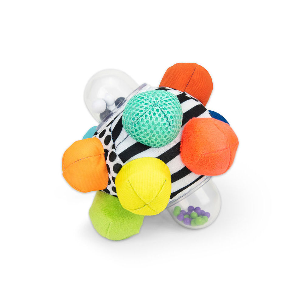 Sassy Baby Bumpy Ball Rattle Sensory Tactile Interactive Fun Play Toy 6m+