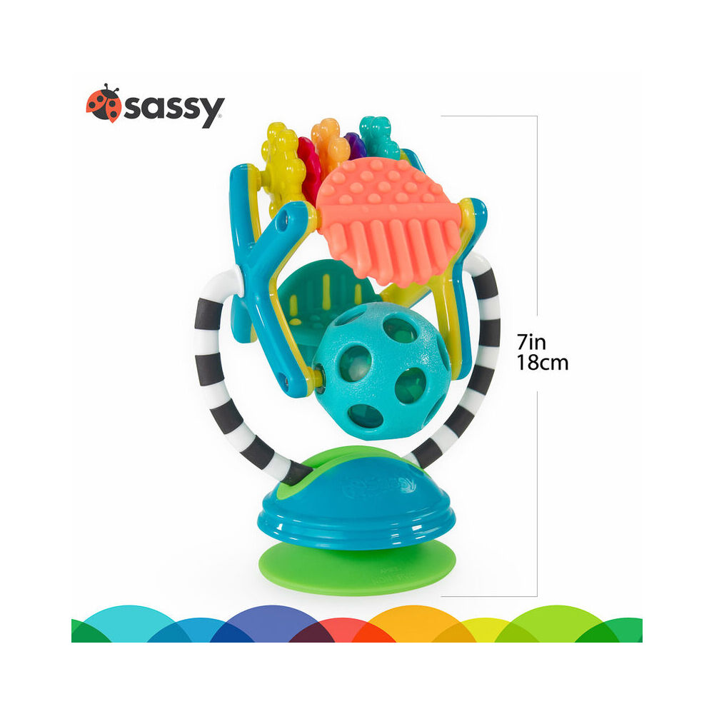 Sassy Baby Teethe & Twirl Sensation Activity Sensory Fun Play Kids Toy 6m+ — image 4