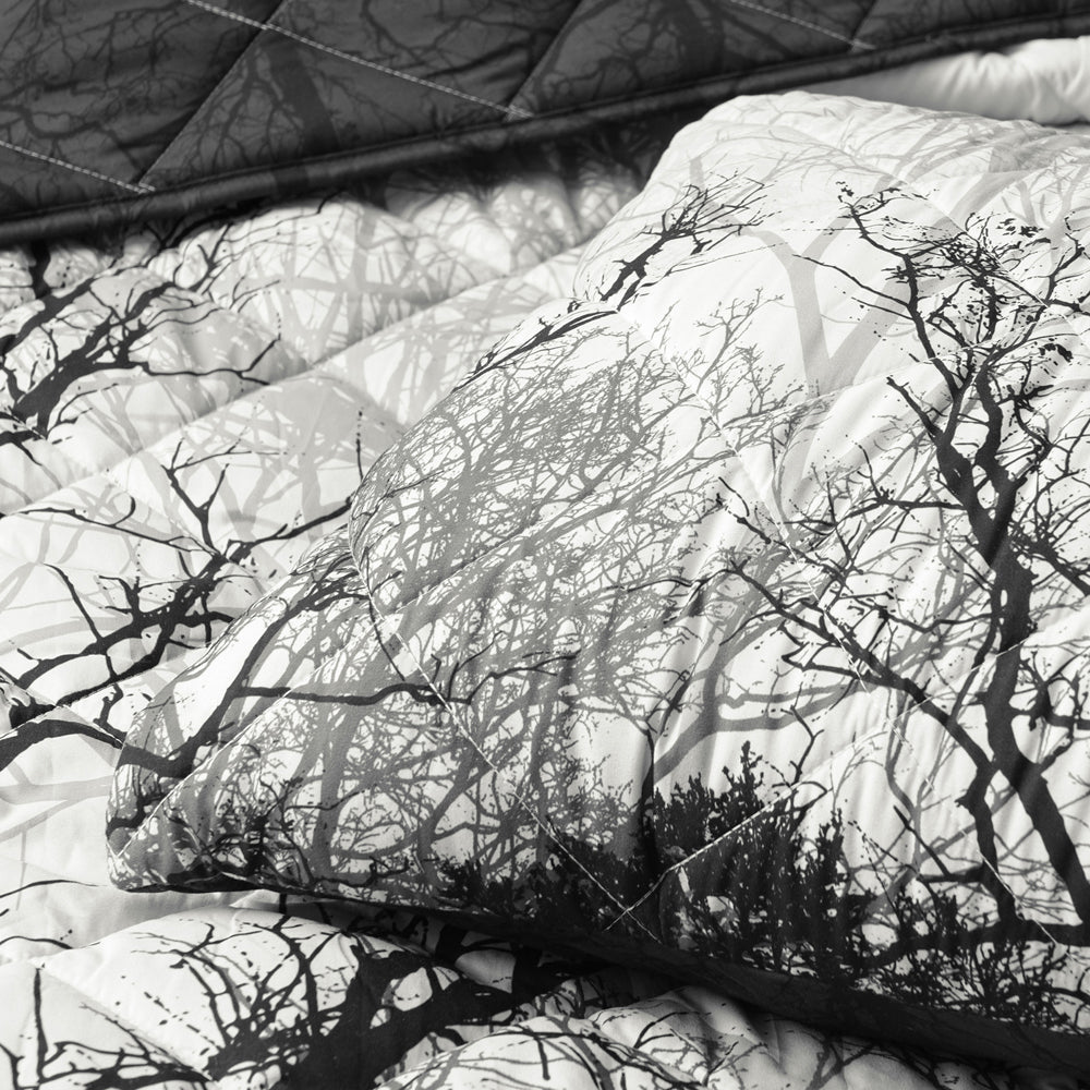 Bianca Boscage Polyester Black Nature Inspired Coverlet Set — image 3