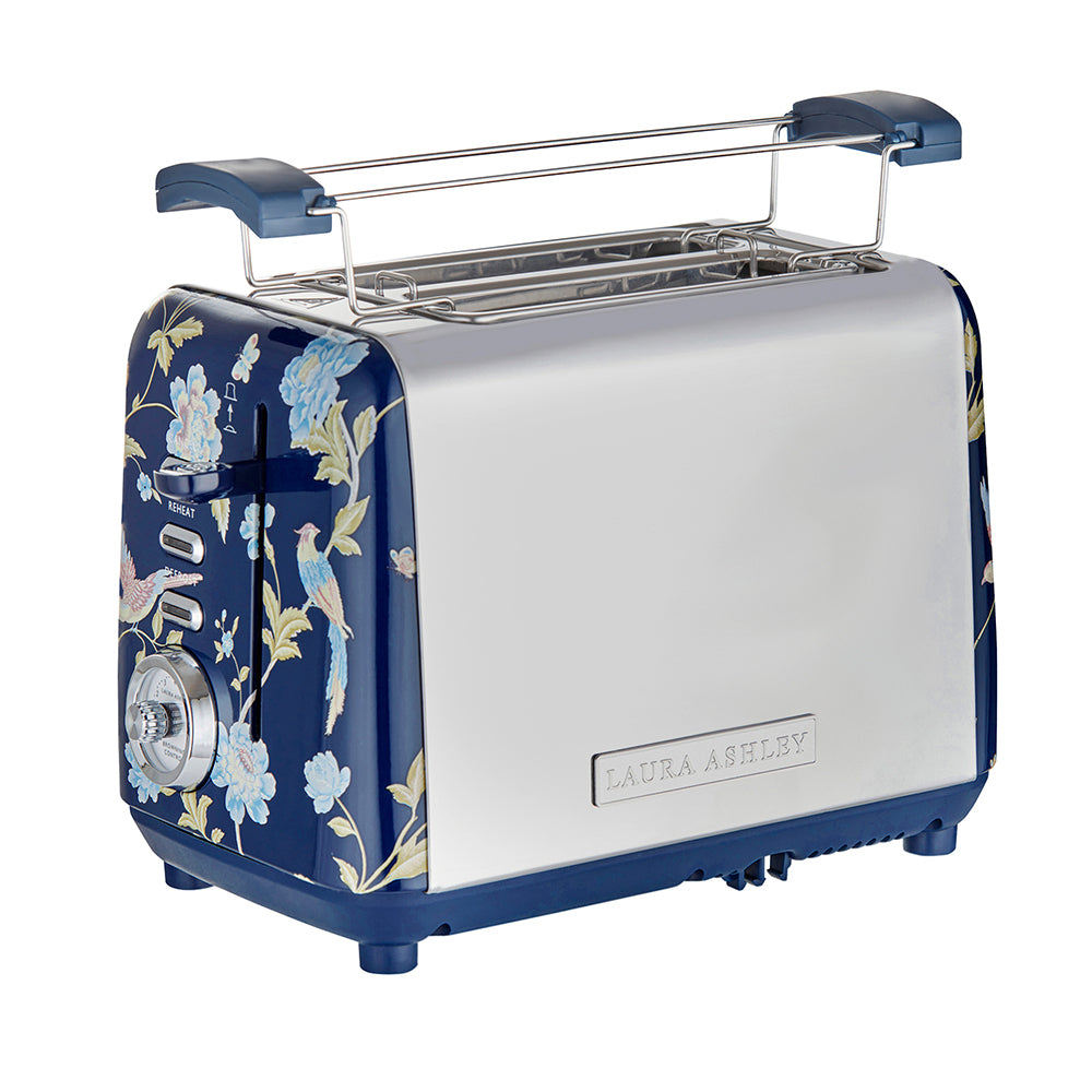 Laura Ashley Elveden 24cm Electric 2-Slice Bread Toaster 925W Food/Kitchen Blue — image 4