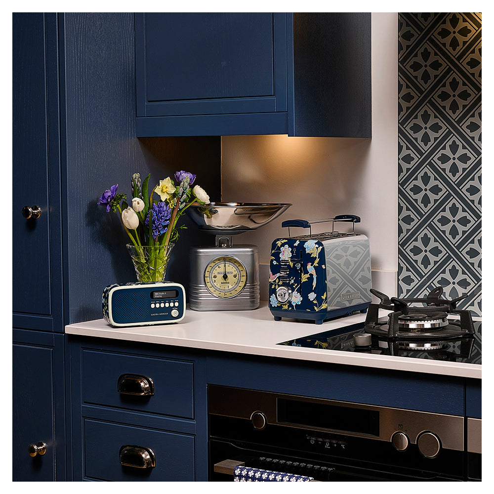 Laura Ashley Elveden 24cm Electric 2-Slice Bread Toaster 925W Food/Kitchen Blue — image 9